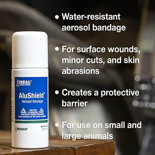 Neogen Ideal Animal Health Alushield Aerosol Bandage, 2.6 oz - Image 3