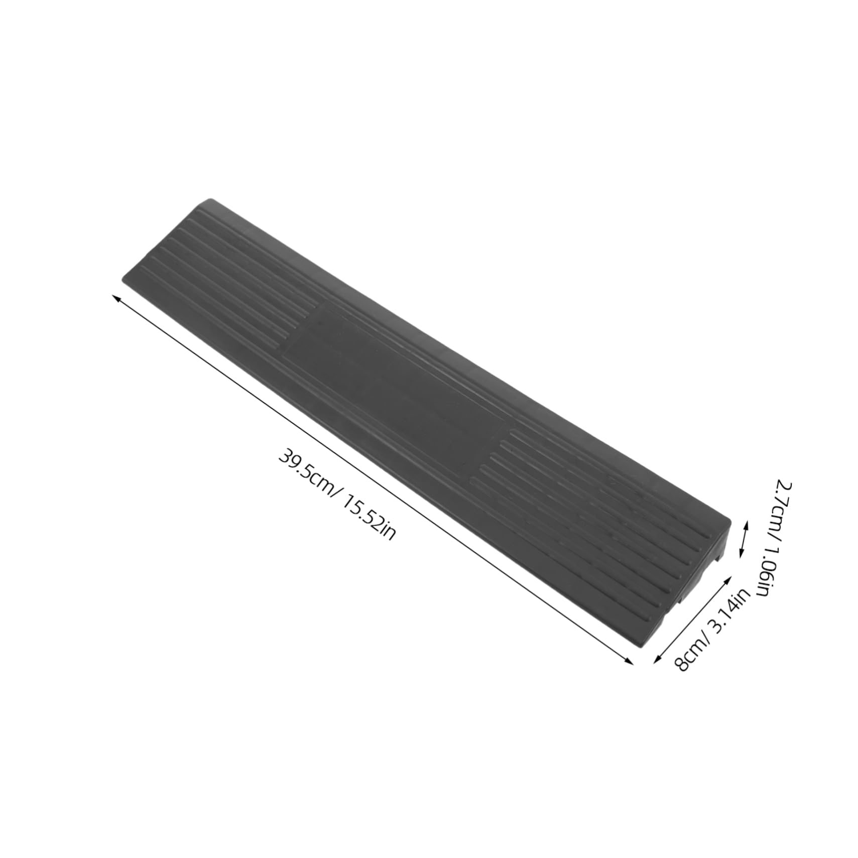 PRETYZOOM Garage Floor Car Wash Ramp Grille Strips Wheelchair Accessible Non-Slip Threshold for Home Use