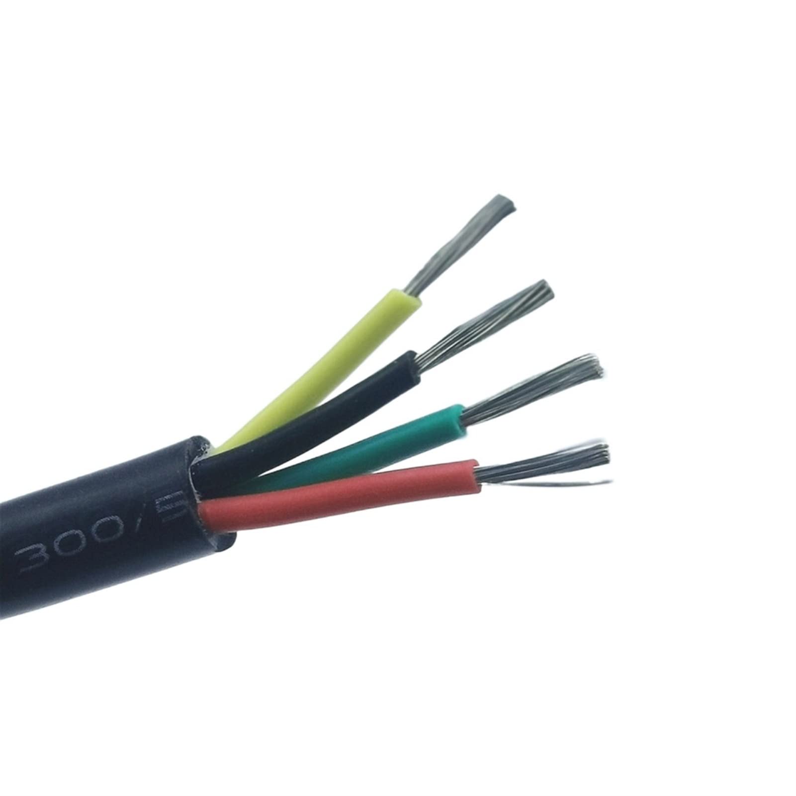 Cavo elettrico in silicone, Cavo di terra multipolare in silicone 0,2-2,5 mm2 3-5 metri(2.5mm 13AWG,5meter)