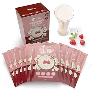Shake That Weight 10x Diet Shakes – White Chocolate & Raspberry Meal Replacement Plan for Weight Loss – Very Low-Calorie Diet – VLCD – High Protein, High Fibre, Gluten Free, Vegetarian