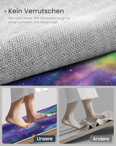 Tapis rond lavable pour éliminer les taches facilement dans la chambre - 8