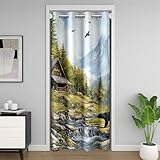 Photo Gallery richhome tenda per porta a forma di orso, per la privacy, per bambini, ragazzi e ragazze, con animali selvatici, 132 x 203 cm, 1 pannello, rustica, per cabina di campagna, armadio, natura, fauna Photo Gallery richhome tenda per porta a forma di orso, per la privacy, per bambini, ragazzi e ragazze, con animali selvatici, 132 x 203 cm, 1 pannello, rustica, per cabina di campagna, armadio, natura, fauna