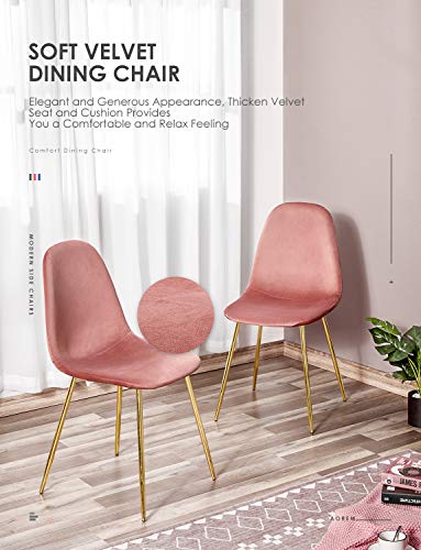 image for Kealive Dining Chair for Kitchen Dining Room Set of 4 Mid Century Mode