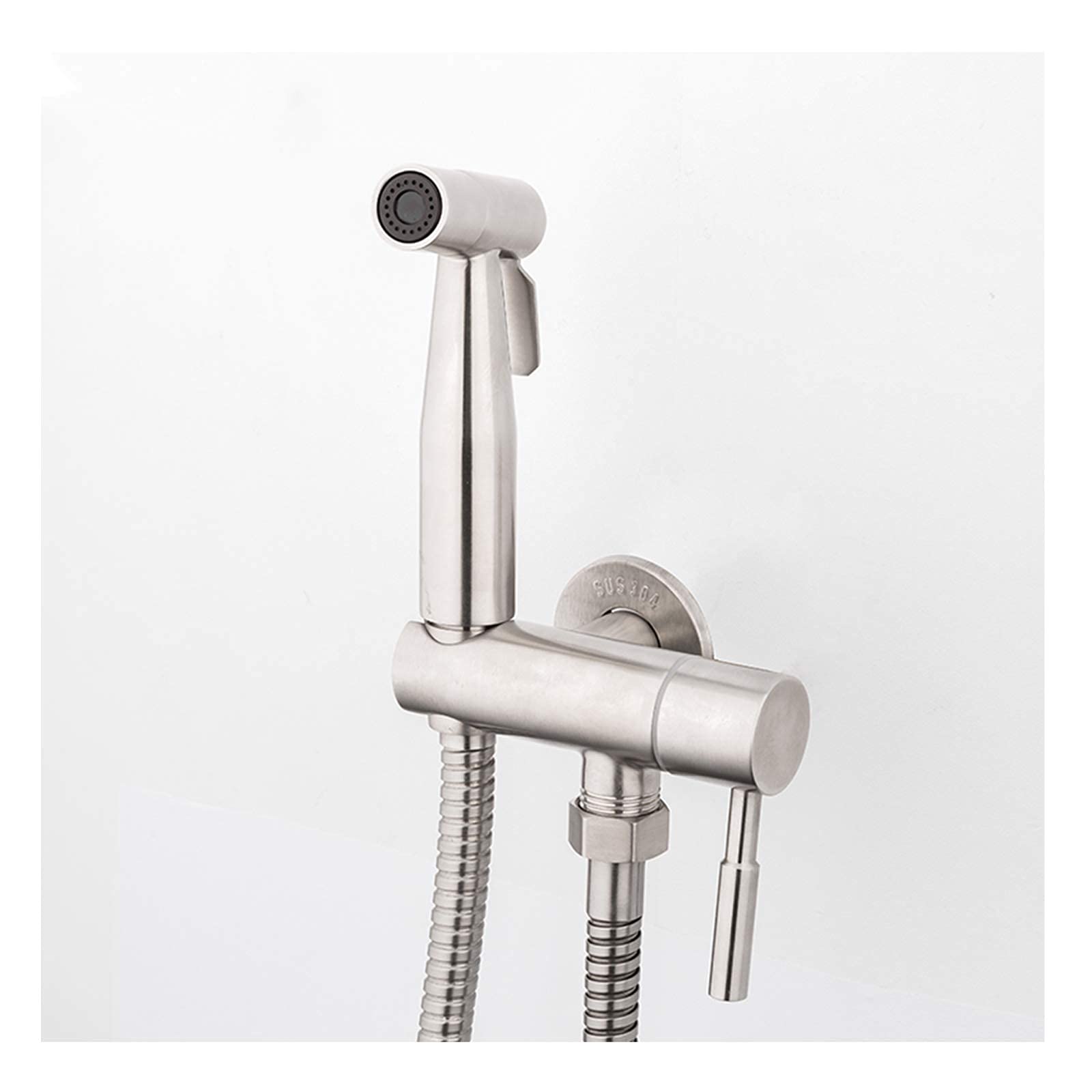 Bidet pour toilette en acier inoxydable LUNEZY sans perçage pour salle de bain