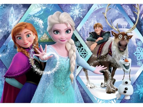 Puzzle 104 pièces : La Reine des Neiges Clementoni Puzzles - vue 2