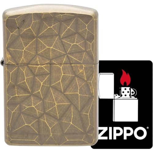 ジッポー(Zippo) オイルライター 特製ステッカー付き フリント 真鍮製 アーマーベース バレル加工 両面加工 ZIPPO NEO METEOR BrB