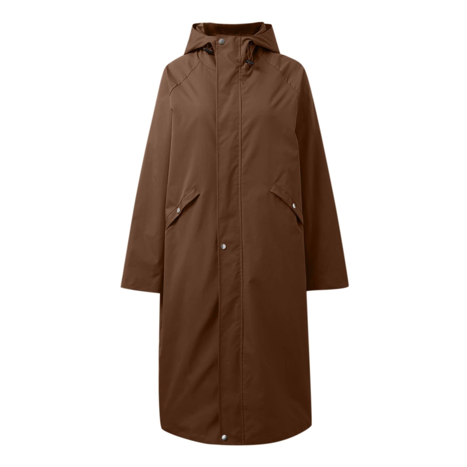 Generisch Chubasquero para hombre y mujer, impermeable, chaqueta cortavientos, poncho de lluvia, ligero, portátil, cortavientos, chubasquero, impermeable, para senderismo, ciclismo, con mangas largas