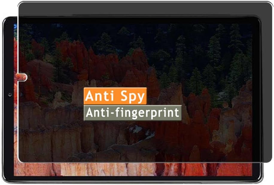 Privacy Screen Protector, compatible with YOTOPT N10 10.1" Tablet Anti Spy Film Protectors Sticker [ Not Tempered Glass ]