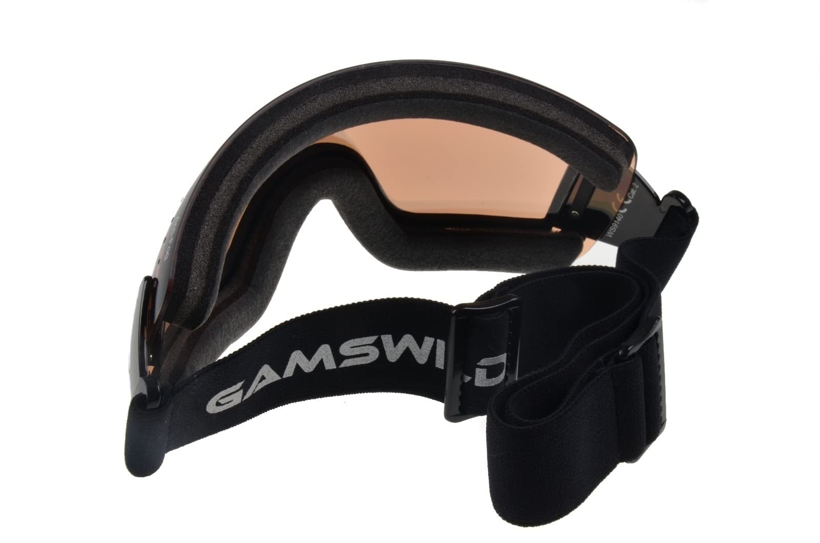 Gamswild WS9140 Skibrille Schneebrille Gletscherbrille Neuerscheinung 2022" Sportbrille Damen Herren Unisex | Glas orange | Glas blau