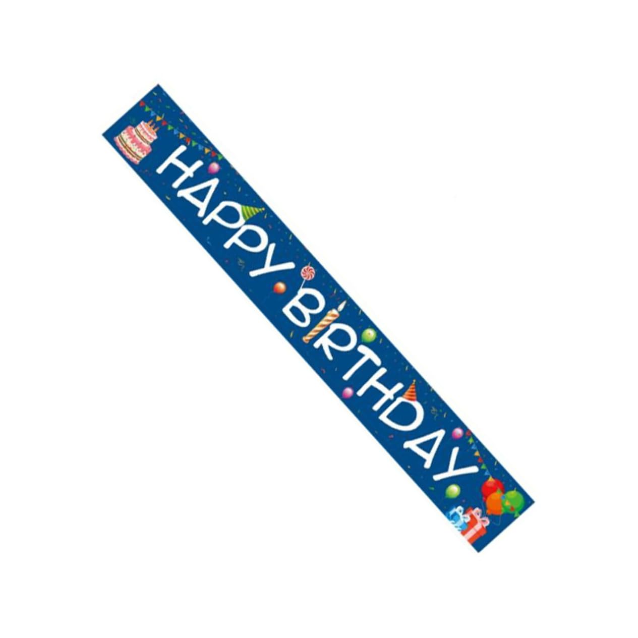 Abaodam 3pezzi Banner Compleanno Decorazione Per Compleanno Striscione Appeso Per Ed Per e
