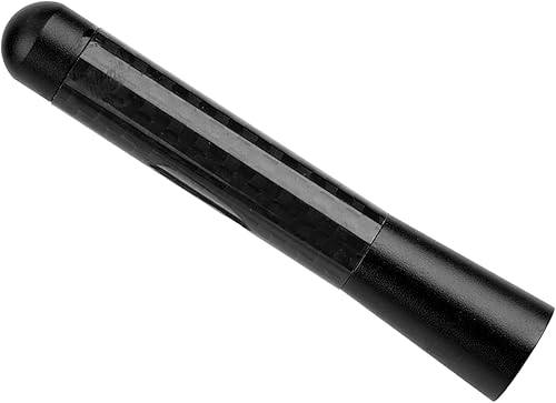 Miniatura 9 de Antena de coche, 3 pulgadas de fibra de carbono tornillo radio antena corta vehículo aéreo montaje en techo corto antena mástil para para coche con