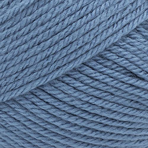 Image of Lion Brand Yarn Basic Stitch Anti-Pilling Yarn for Crocheting, Knitting, and Crafts, Stonewash, 1 Pack