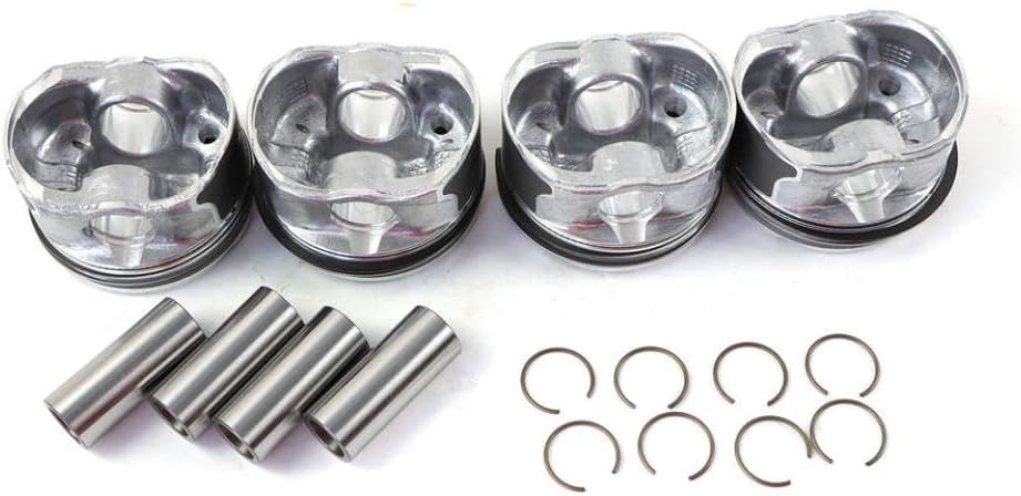 4 Piece Engine Piston And Ring Kit 86mm 19180831 12569638 89018107 12683808 12652809 Compatible With GL8 ES ATS XT5