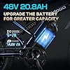 DRIFT.SLIDE 31 MPH Electric Bike for Adults, 1500W Peak Power Electric Motorcycle, 24" Fat Tire Electric Mountain Bike, 48V 20.8 AH Battery, All Terrain Ebike for Mountains, Snow, Sand (C1 Dual Motor) #3