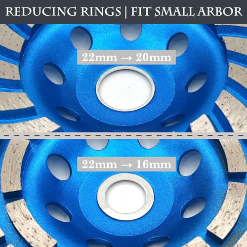 SWIGRANCE Diamond Grinding Cup Wheels Set