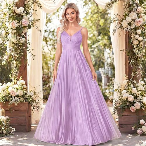 Image of Sexy Backless Maxi Formal Dress for Women with Sequin, Sleeveless Pleated Evening Gowns for Wedding and Cocktail