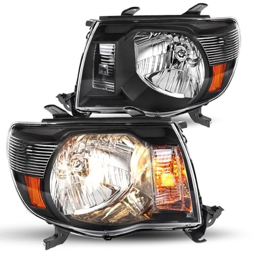 Image of JSBOYAT Halogen Headlight Assembly for 2005-2011 Toyota Tacoma Pickup