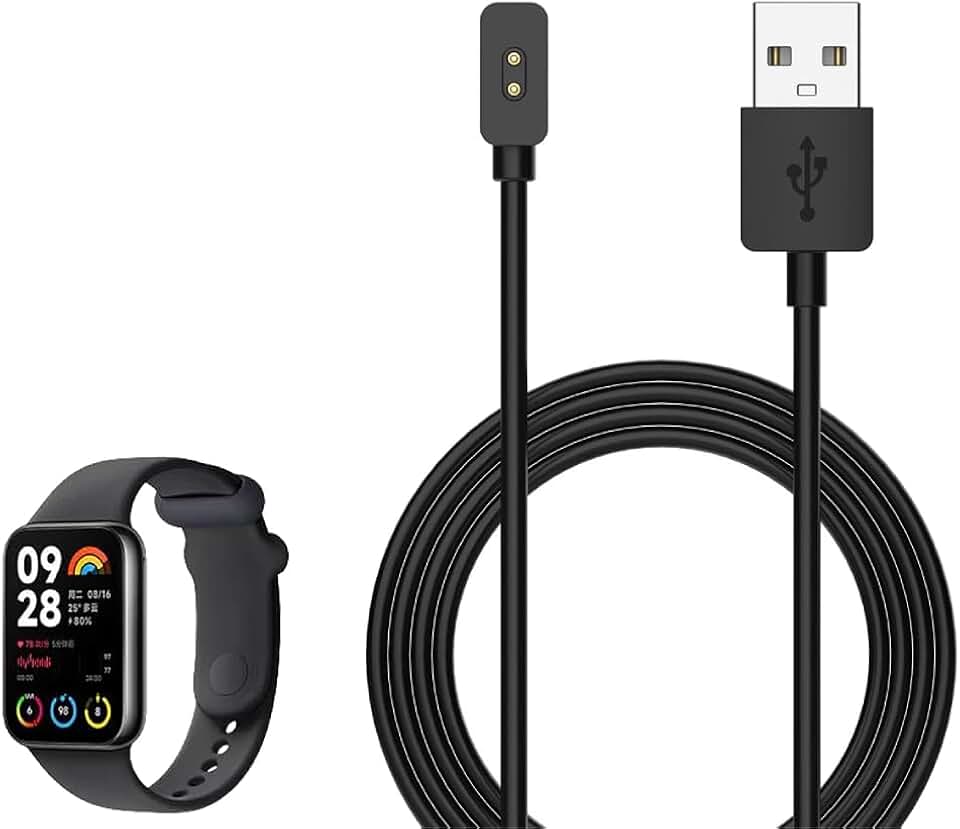 #StudioShopSP Cabo USB Magnético compatível p/Mi band 7 Pro/Smart Band 7 Pro/Redmi Watch 2 / Redmi Watch 2 Lite