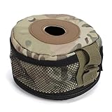 Isolierte Schutzhülle für 230g Gaskartusche, Winddicht Tragbar， Aufbewahrungstasche für Campingkocher, Outdoor Kochen, Flachgas (230g)