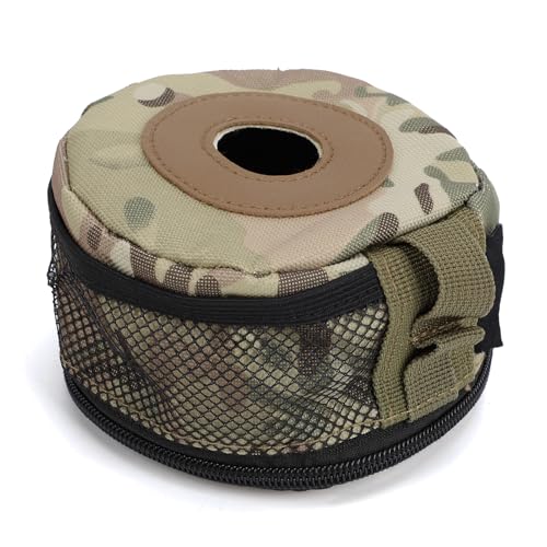 Isolierte Schutzhülle für 230g Gaskartusche, Winddicht Tragbar， Aufbewahrungstasche für Campingkocher, Outdoor Kochen, Flachgas (230g)