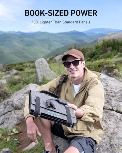 image for Anker SOLIX C300 DC Power Bank Station and 60W Solar Panel, 288Wh Port