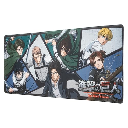 Ya en mundofriki.es: Alfombrilla ratón XXL Ataque a los Titanes - Alfombrilla Escritorio (Mouse Pad XXL: Protector Escritorio)| Accesorios Gaming Anime - Tapete Escritorio : Alfombra Escritorio Impermeable Antideslizante