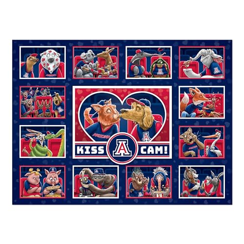 Image of YouTheFan NCAA Arizona Wildcats inchKiss Cam inch 500 Puzzle