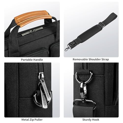 Funda impermeable para portátil 15-15.6 pulgadas DOMISO negra miniatura 7