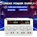 MATRIX Triple Linear DC Power Supply 30V 5A 315W, Adjustable Benchtop Power Supply Variable 10mV/1mA with Low Ripple, 4 Digits Display Series and Parallel Mode, MPS-3005H-3