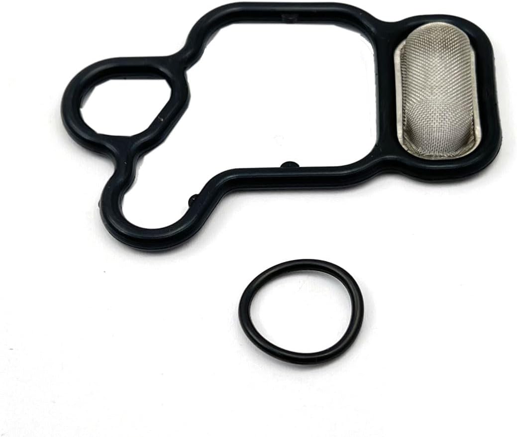 FainWan Head Cylinder Solenoid Valve Gasket Kit Compatible with ILX TSX Accord Civic CR-V CROSSTOUR 15815-R40-A01,91319-PAA-A01,15815R40A01,91319PAAA01,01239500,VVS907 VTEC Solenoid Spool Valve Gasket