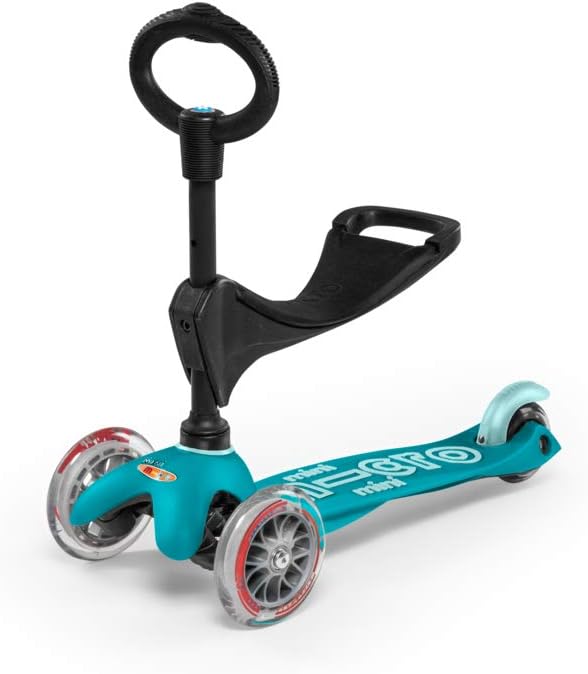 Micro Kickboard - Mini 3in1 Deluxe 3-Stage Ride-on Scooter Toddler Toys for Ages 12 Months to 5 Years