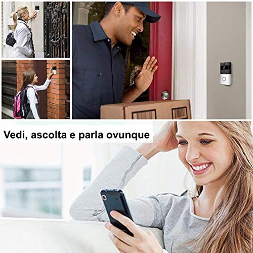 DOBO Campanello Casa Wireless Videocitofono