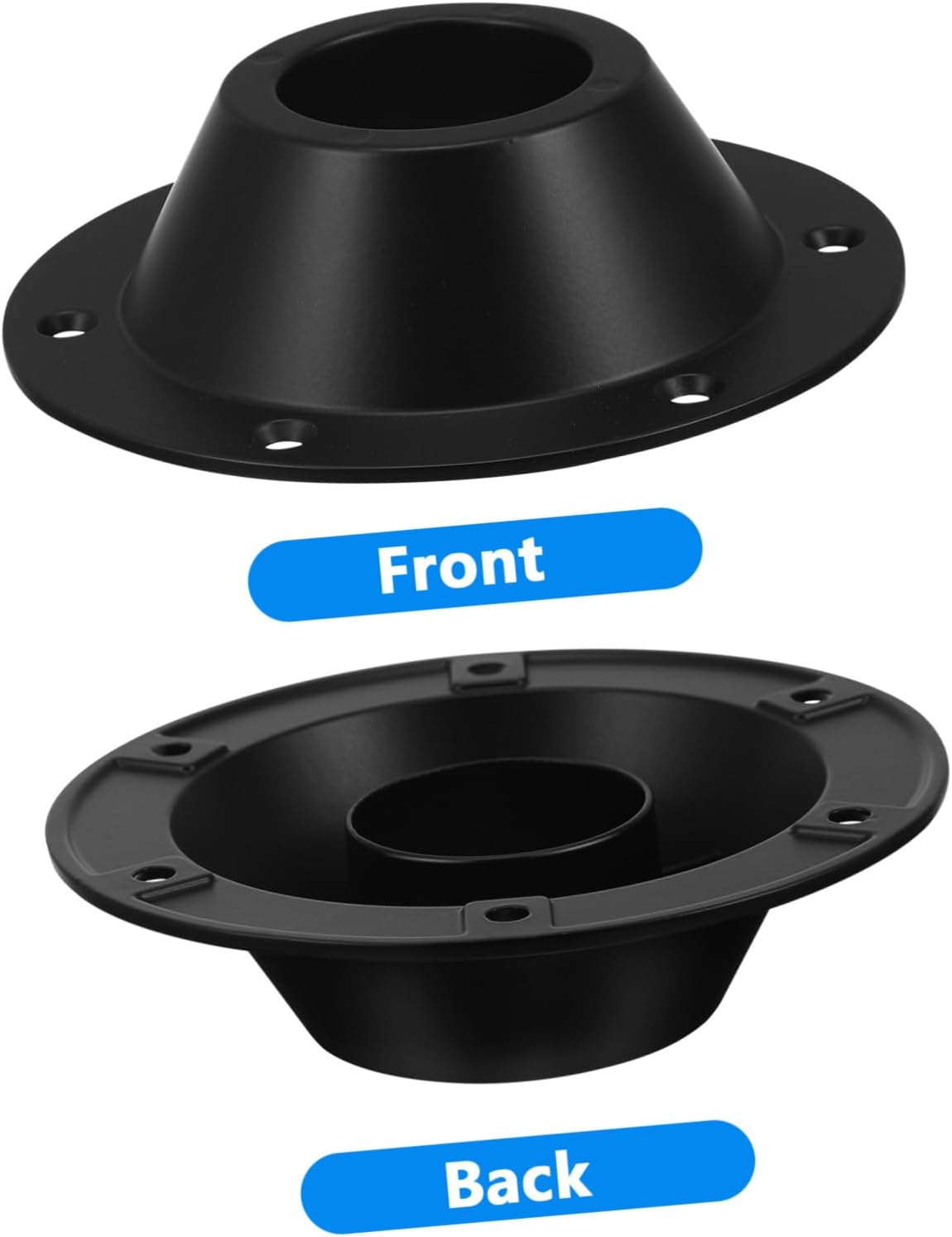 Garneck 2pcs Rv Table Mount Camper Table Base Mount Leg Base Floor for Rvs Campers Outdoor