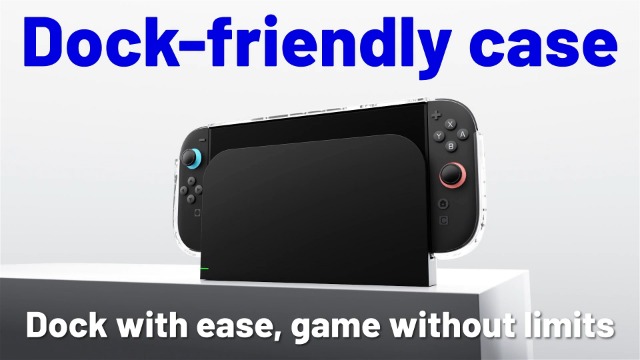 Amazon.com: Mumba Dockable Clear Case for Nintendo Switch 2 2025