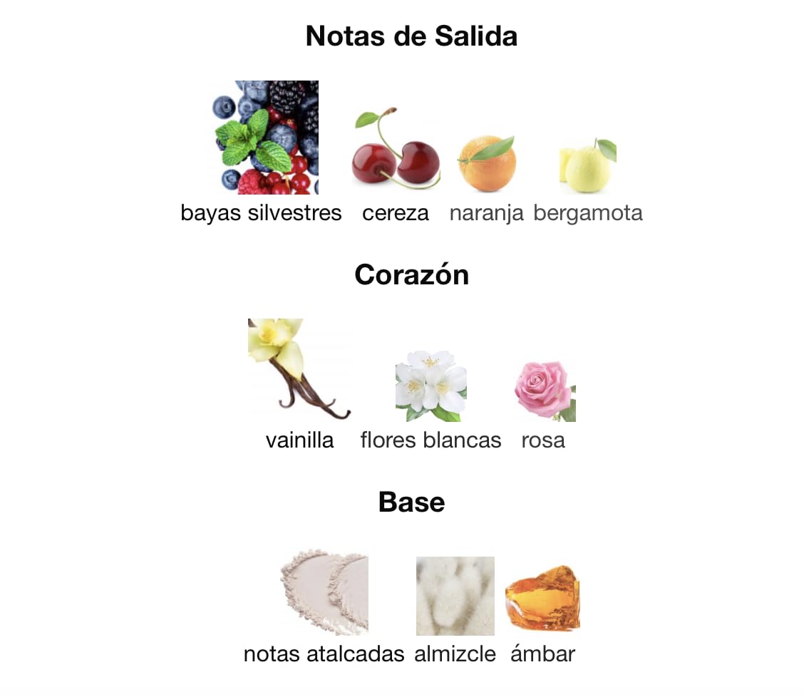 Perfume Yum Yum Eau de Parfum 100 ml, Perfume Árabe para Mujer de Larga Duración, Incluye Atomizador Recargable 5ML, Fragancia Dulce y Frutal con Notas de Cereza, Vainilla y Almizcle (Yum Yum)