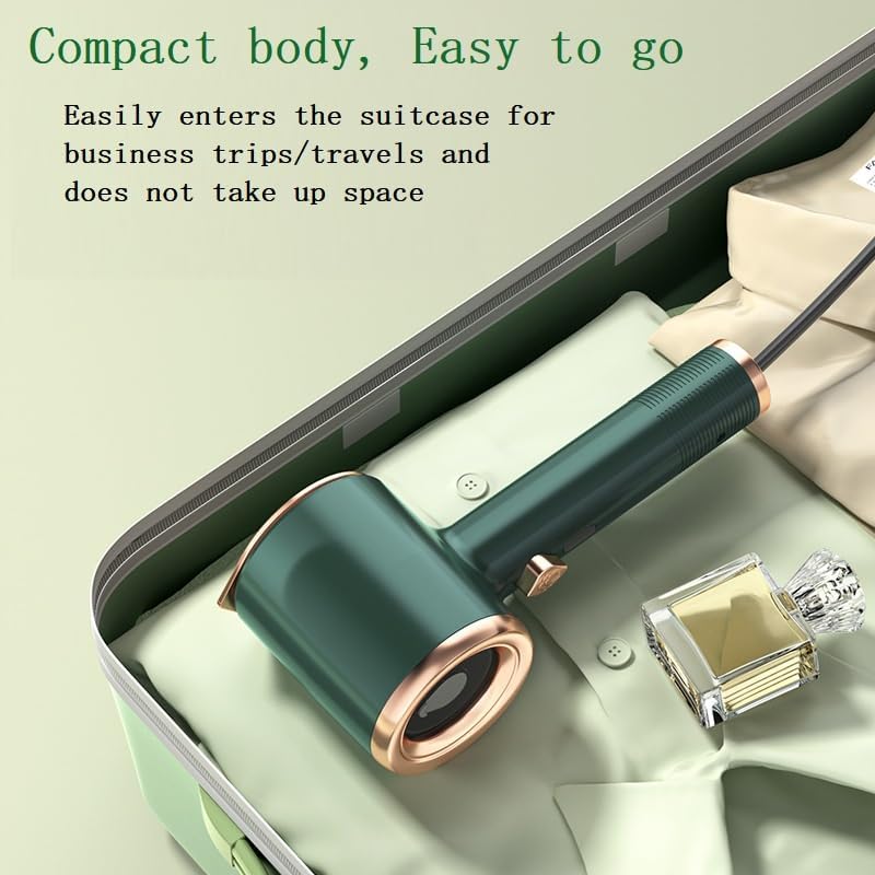 Miniatura 3 de Mini plancha de vapor, plancha de vapor portátil de mano, vaporizador de ropa de viaje 2 en 1 con aerosol, plancha para seco y húmedo, mini