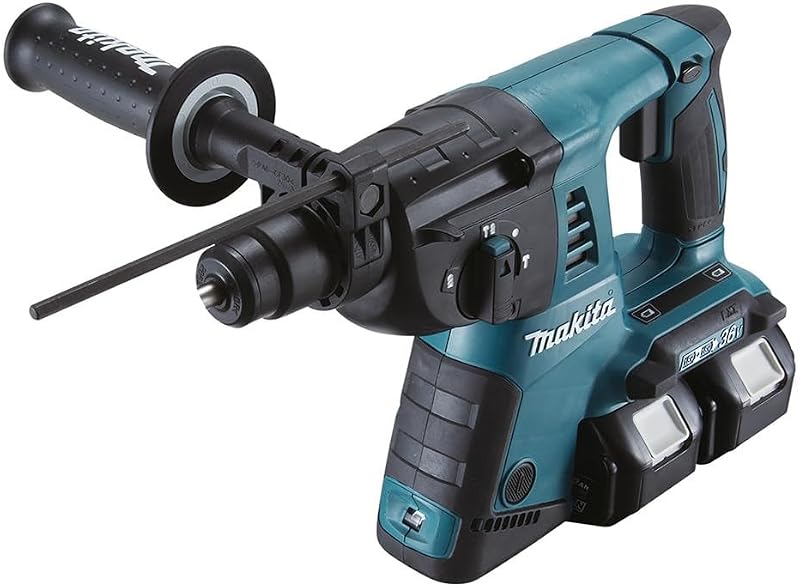 Makita Battery Rotary Hammer For Sds-Plus 2 X 18V Without Battery And Charger Dhr263Z