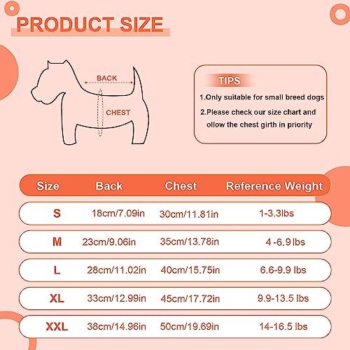 Dog Harness Dress Summer Dog Clothes For Small Dogs Girl Birthday Party Puppy Harness Dresses For Chihuahua Yorkie Shih Tzu Puppy Kitten Harness Cat Outfit #TOP5