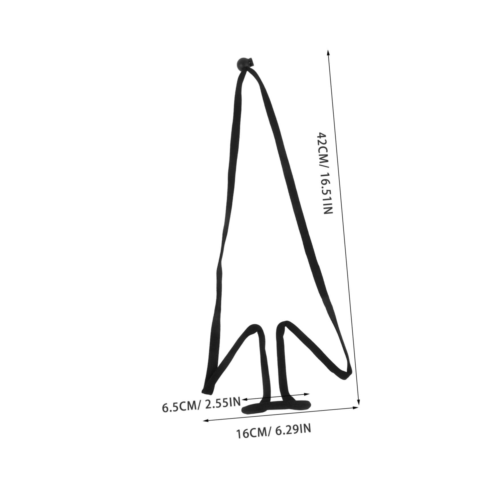 Totority Adjustable Neck Microphone Holder for Easy Carrying Durable Design Fits Microphones Up for Performances and Presentations