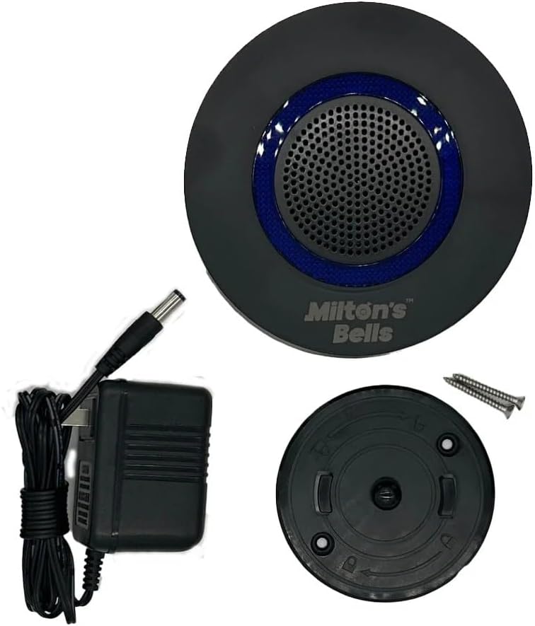 Milton’s Bells X5 Wireless Warehouse Chime Receiver – 95dB Loud Entry Alert for Shops, Garages & Industrial Use | Plug-in Chime Only