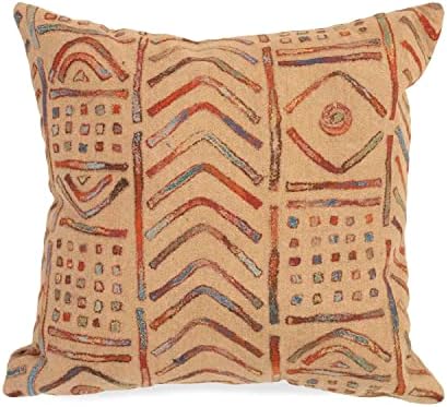 Liora Manne Transocean Visions III Bambara Multi 20" Square 7SC2S421944 Throw-Pillows, 20 x 20