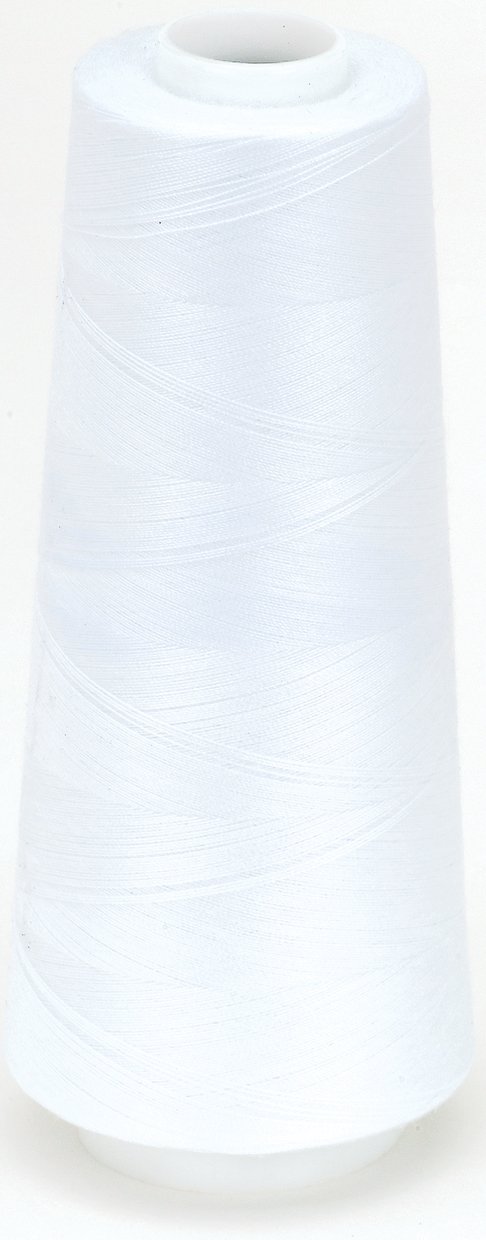 CoatsThread & Zippers Surelock Overlock Thread, 3000-Yard, White