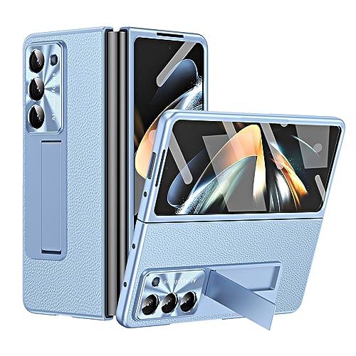 Coque Z Fold 5 antichoc bleu idéal pour usage professionnel et déplacements urbains