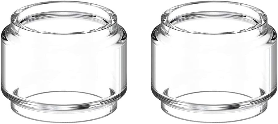 2X Spare Bulb Pyrex Glass Tube Pieces for Freemax Fireluke Mesh Standard Edition Tank Bubble Glass (Fireluke Mesh)