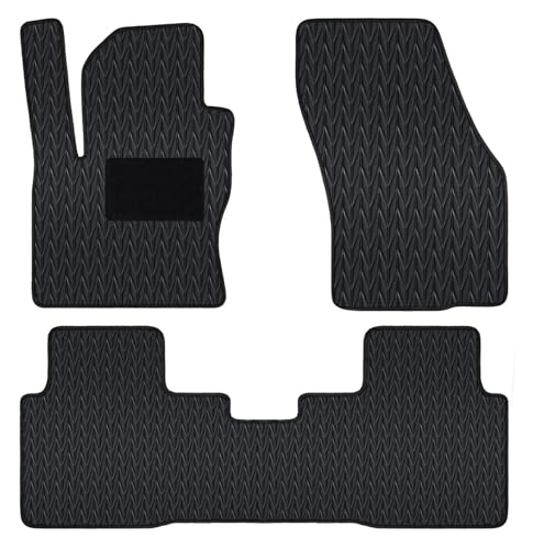 Tapis de sol voiture pour VW Tiguan 2018-2023 housses de protection imperméables