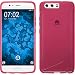 Produktbild PhoneNatic Case kompatibel mit Huawei P10 Plus - pink Silikon Hülle S-Style Cover