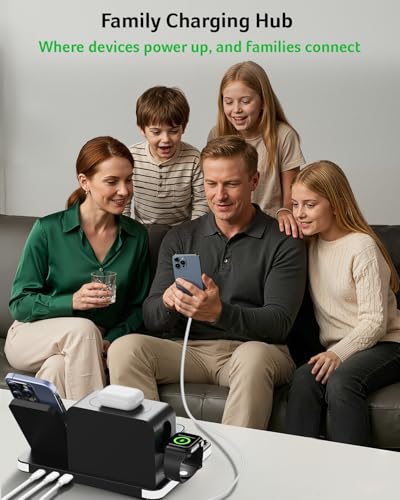 Acer Gadget S1 7-in-1 Wireless Charging Station with Bluetooth Clock & Ambient Lighting — view 9