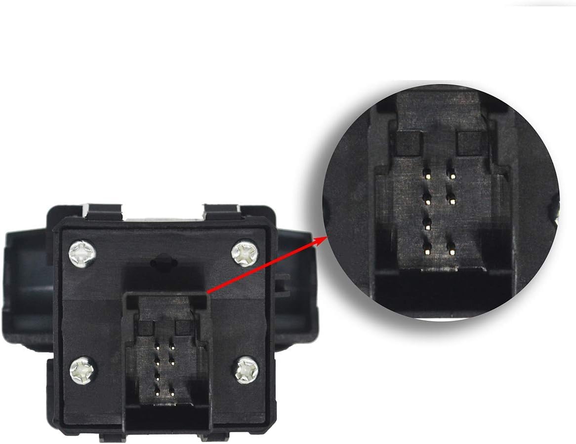 Pulsante Freno a Mano C4 Grand Picasso DS4 470702, ZISONIX Interruttore Freno for 3008 5008 470706 470703 Nero Lucido