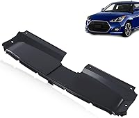 Vista 2 de G-PLUS Nueva cubierta de soporte de radiador compatible con Hyundai Veloster Rally Edition 2016/Hyundai Veloster Turbo 2013-2017/Hyundai Veloster
