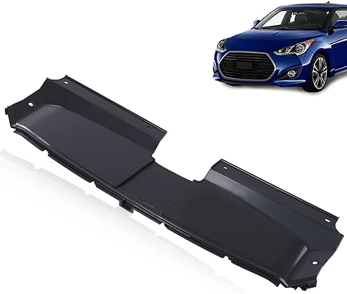 Miniatura 2 de G-PLUS Nueva cubierta de soporte de radiador compatible con Hyundai Veloster Rally Edition 2016Hyundai Veloster Turbo 2013-2017Hyundai Veloster